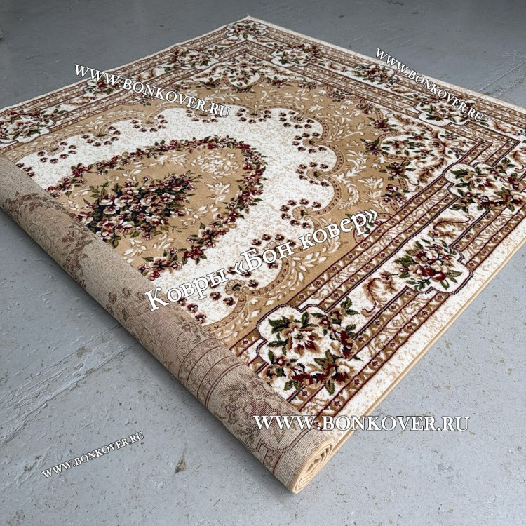 Ковер Лайт Карпет Медальон Дизайн 25500