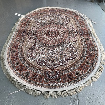 Ковер с Персидским Узором дизайн 46 Овал