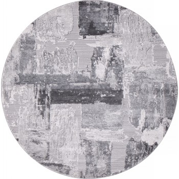 Ковер Armina 03758A GREY / GREY Круг