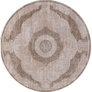 Ковер Armina 03880B BROWN / BROWN Круг